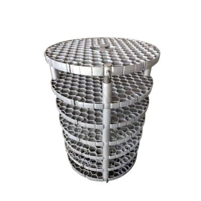 China Universal Furnace Heater Alloy Base Carburizing Heat Resistant Steel Basket for Pit Furnace for sale