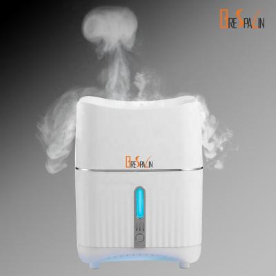 China Latest Hotel Creation Design Humidifier With Jellyfish Spray Relaxing Function Globally Patented Oil Diffuser Air Humidification for sale