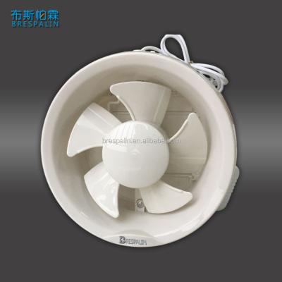 China Bathroom Plastic Window Mounted Exhaust Fan Circular Fan / Glass Fan / Wall Fan for sale