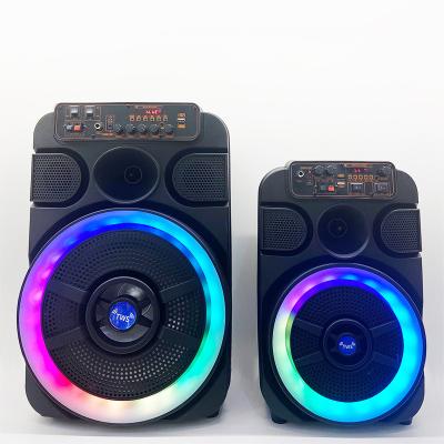 China None Amazon 12 Inch Dancing High Power Quality Woofer Audio Karaoke Cart Speaker for sale