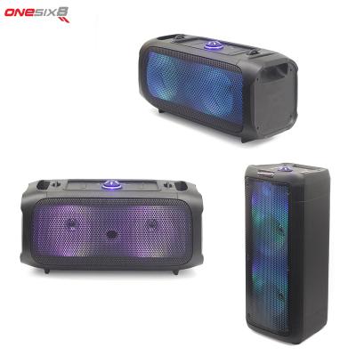 China No Europe Top Selling 12 Inch Outdoor Karaoke System Speaker With Disco Led Light for sale