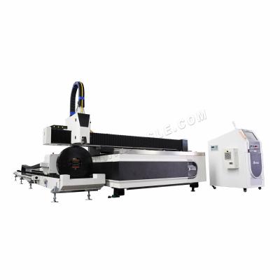 China Automated Loading Laser Cutting Machine With CNC Metal Pipe Exchange Table 1500W for sale