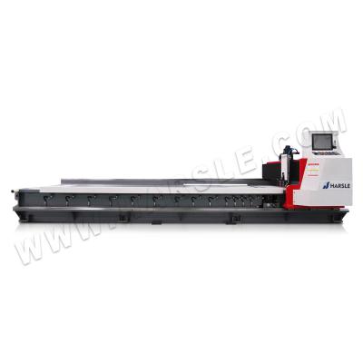 China Hotels HARSLE Sheet Metal CNC Grooving Machine V Scoring For Stainless Steel, 4000mmx1500mm for sale