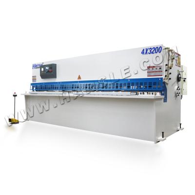 China QC12K NC Metal Cutting Machine Industrial Hydraulic Shear Sheet Metal Cutters With E21S Controller for sale