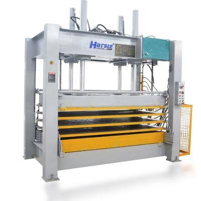 China Building Material Shops HARSLE HS-3000X1500 Hot Press Machine For Plywood Hydraulic Hot Press for sale