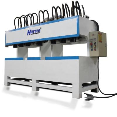 China Metal Sheet Stamping HARSLE Competitive Price Multi Head Combination Hydraulic Punch For Steel Door Sheet for sale