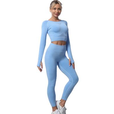 China Breathable All Season High Quality Fitness Running Set Yoga For Women for sale