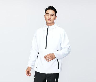 China Customized Mens Reflective Jacket QUICK DRY Running 100% Polyester Reflective Anorak for sale