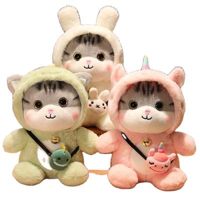 China Hot Selling Plush Amazon Manufacturer Design Cat Kitten Doll Plush Toy Doll Kids Girls Appease Companion Gifts for sale