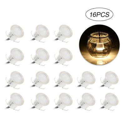 China Garden Recessed Led Deck Lights Outdoor for Garden, Yard Steps, Staircase, Patio, Floor Decoration 16pcs for sale