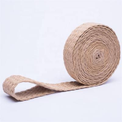 China Eco-Friendly Jute Purpose Jute Braided Webbing Braided Jute Multy Braid Viable for sale