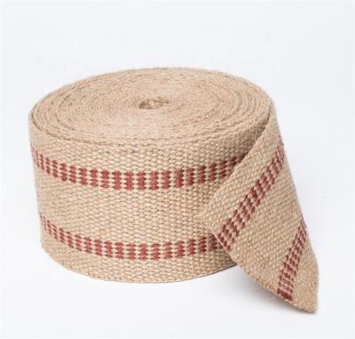 China Sustainable Jute Webbing Jute Webbing For Furniture Eco - Friendly Jute Webbing for sale