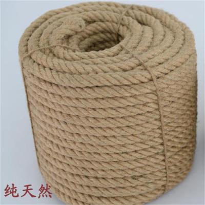 China High Quality Eco-friendly Jute Twisted Jute Rope Eco Friendly Natural Twisted Jute Rope for sale