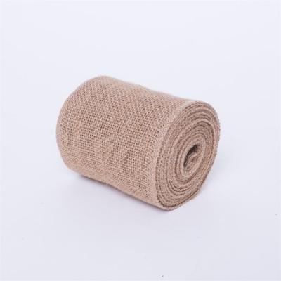 China Environmental Friendly High Quality Jute Rolls Jute Ribbon Jute Fabrics Uses For Decoration for sale