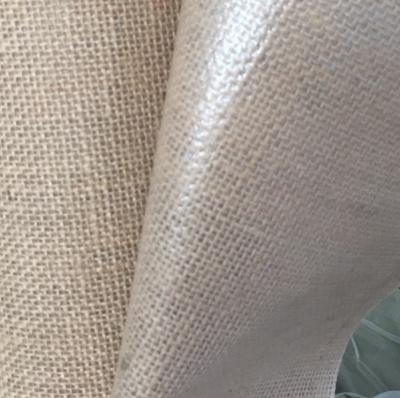 China Viable High Quality Laminated Hessian Hessian Hessian Burlap Fabric Jute Fabric for sale