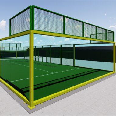 China Tennis Training Fitness Equipment Sports Equipment Top Sales Customized Padel Tennis Courts for sale