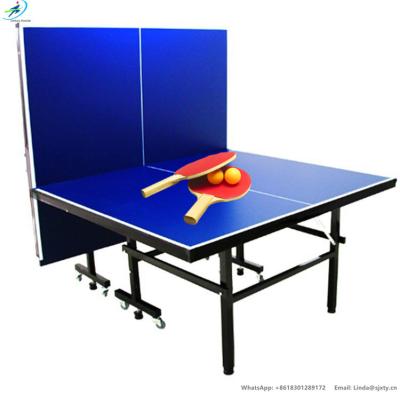 China Cheapest home indoor ping pong foldable home table fitness competition removeable ping pong tables for sale for sale