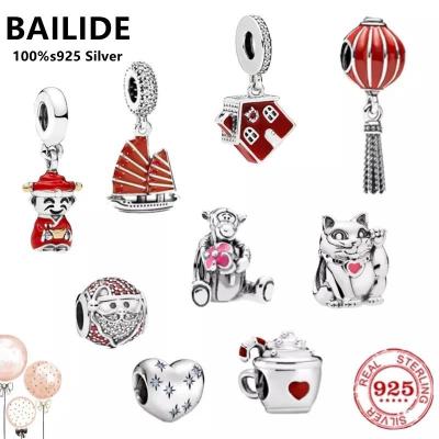 China Custom Charms Hot Sale Luxury Fit Original 100% 925 Sterling Silver Charms Filter Beads For Women Fashion Authentic DIY Jewelry Christmas Gift for sale