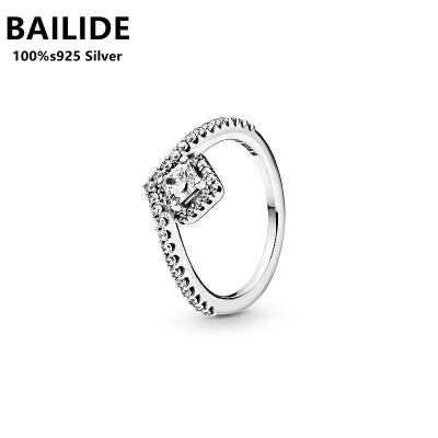 China Casual / Sporty Latest Design Fashion 925 Sterling Silver Jewelry Blue Shiny Crown Ring for sale