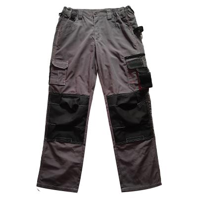 China Anti-Wrinkle Fashion Cargo Pants Men Casual Pants Sports Pants Loose With Pocket Plain Dyed Black for sale