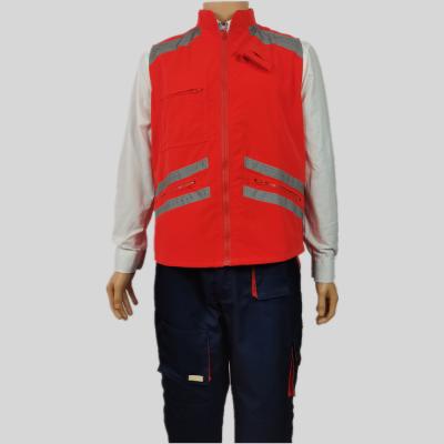 China SNAPSHOT orange LED outdoor sports hunting fashion men's clothing work vest retro photography fishing vest for sale