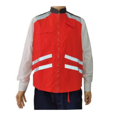 China Orange Men's Quilted Vest Fit Outdoor Vest Men's Professional QUICK DRY Supplier Men's Travel Vests for sale