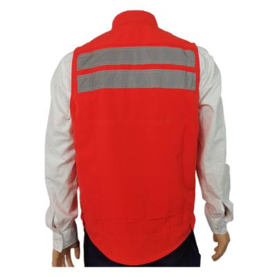 China High Visibility High Quality Outdoor Sports Heated Vest Safety Fleece Heated Vest Padding Vest for sale