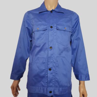 China Top Selling Gasoline Comfortable Blue Clothing Safety Laboratory Uniform Pants Shirt for sale