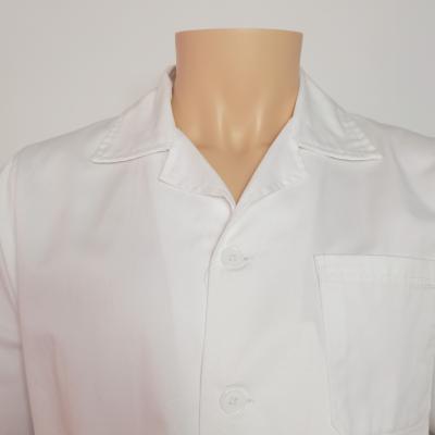 China Custom white dustproof antistatic uniform workerwear for electronics factory cleanroom lab coat for man and woman for sale