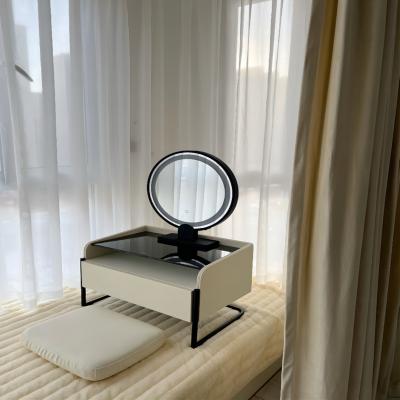 China The other light wholesale Nordic simple luxury popular design modern classic dressing table with mirror set makeup for sale