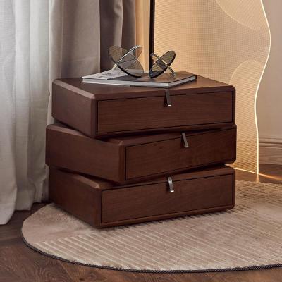 China Other Luxury Good Quality Contemporary New Design European Style Drawer Bedside Tables Bedroom Nightstand for sale