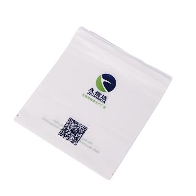 China 100% biodegradable hot sale promotional custom biobag eco packing biodegradable self adhesive plastic bag for sale