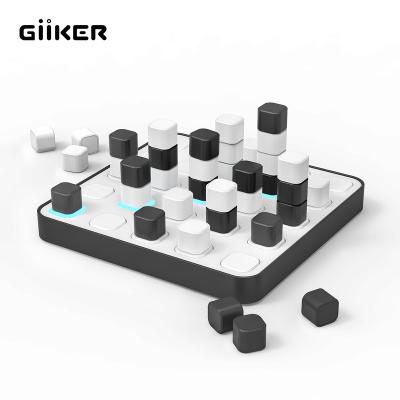 China GiiKER AI Magnet Featured 4 3D Electronic In A Row Connect Strategy Board Game , Smart Four Connected Magnetic 3D Game for sale