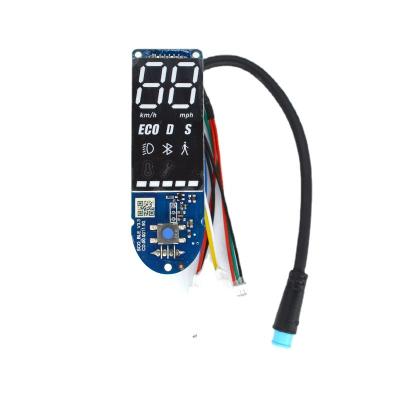 China Bluetooth Dashboard For Ninebot KickScooter F30 F40 Electric Scooter Stopwatch Meter Display F-9 Parts for sale