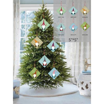 China Wholesale Best-selling Christmas Tree Wall Art Multi-Panel Christmas LED Canvas Paintings Factory Wooden Canvas+LED+fir Decorative Ornaments for sale