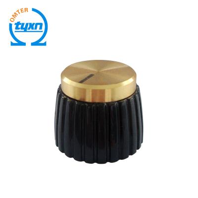 China With set screw MARSHALL Knobs 1081 Dia20x H16 6mm/6.4mm plastic 1081 for sale