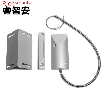 China RZ-61L Anti-theft Magnetic Touch Switch with Bracket for Roller Door Alarm Window Alarm for sale