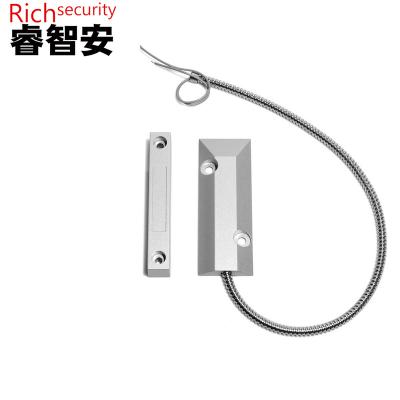 China Richsecurity Anti-theft for GSM PSTN Alarm System RZ-55 Magnetic Contact Switch Roller Door Alarm for sale