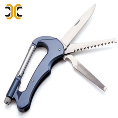 China Multi Functional Outdoor Multifunctional Hook Tools Survival Utility Knife for sale