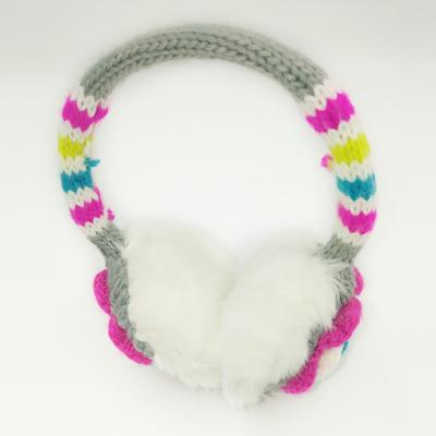 China Factory direct sales comfortable and soft wholesale winter earmuffs acrylic knitted ear cover suitable for children for sale