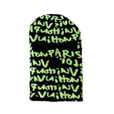 China JOINT Winter Motorcycle Riding Wear Wholesale Custom Logo Face Mask Knit Full Face Cover Ski Hat 3 Hole Balaclava Designer Ski Hat for sale