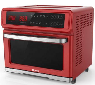 China LED Touch Screen & Easy-to-operate Air Fryer Stainless Oven Hot Air Toaster Oven, Bake, Broil, Slow Cook and More Food Dehydrator, Rotisserie Spit, Pizza Air Fry for sale