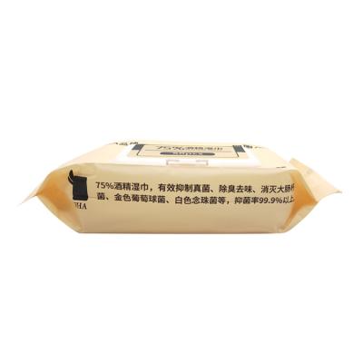 China Factory Supply Cheap High Level Alcohol Disinfection Cleaning Wet Wipes, Disinfecting Wipe Packaging for sale