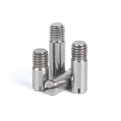 China Carbon Steel Stainless Steel 304 Slotted Outer Thread Roll Pins for sale