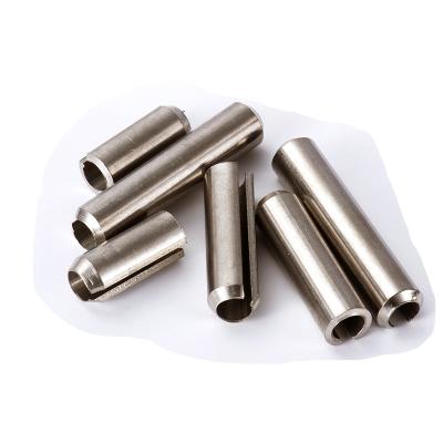 China Carbon Steel 304 Stainless Steel Customized Cylindrical Round Hollow Pins Open Spring Rods for sale