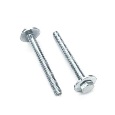 China Galvanized Stainless Steel Carbon Steel Large Hex Flange Bolt for sale