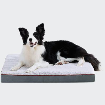 China Hot Sale BedsureLargeDogBedforLargeDogsUpto75lbs-BigOrthopedicDogBedswithRemovableWashableCover, Egg Crate Foam Pet Removable Cover Amazon Bed for sale