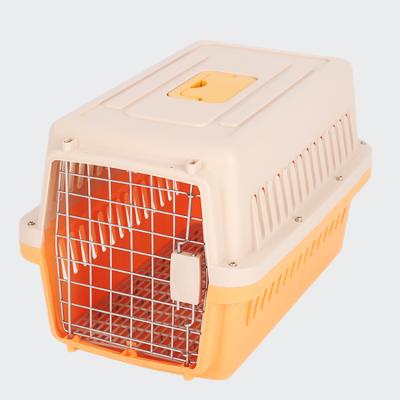 China Airline Super Breathable Plastic Approved Pet Carrier Breathable Hot Selling Small Dog And Cat for sale