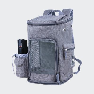 China Amazon Amazon Hot Selling Large Capacity Pet Backpack Eco-Friendly Breathable Pet Bag And Pet Carrier Bag for sale