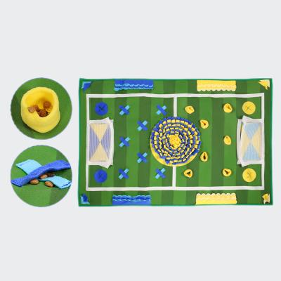 China Travel Dog Nose Pet Covering Toy Slow Feeder Fun Nose Work Nose Work Mat Dog Feeding Mat Puppy To Use Non Slip Activity Nose Mat For Dogs for sale